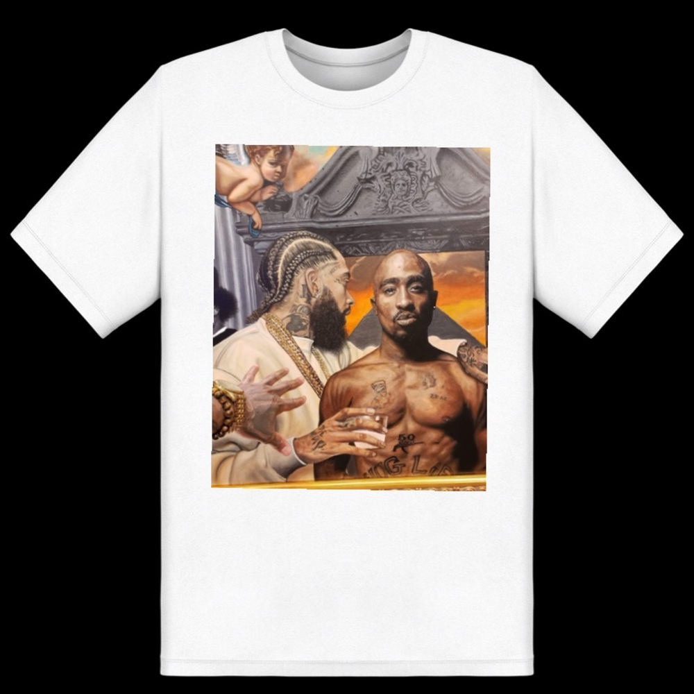 Tupac And Nipsey Graphic Tee. - image 1